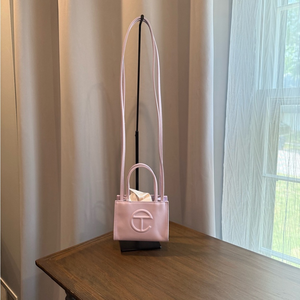 Telfar Pink Crossbody Bag